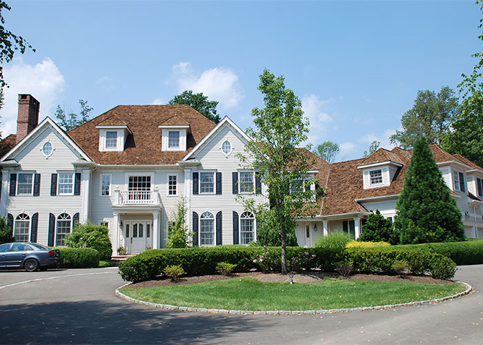 Cedar Roof on New Canaan CT Home After